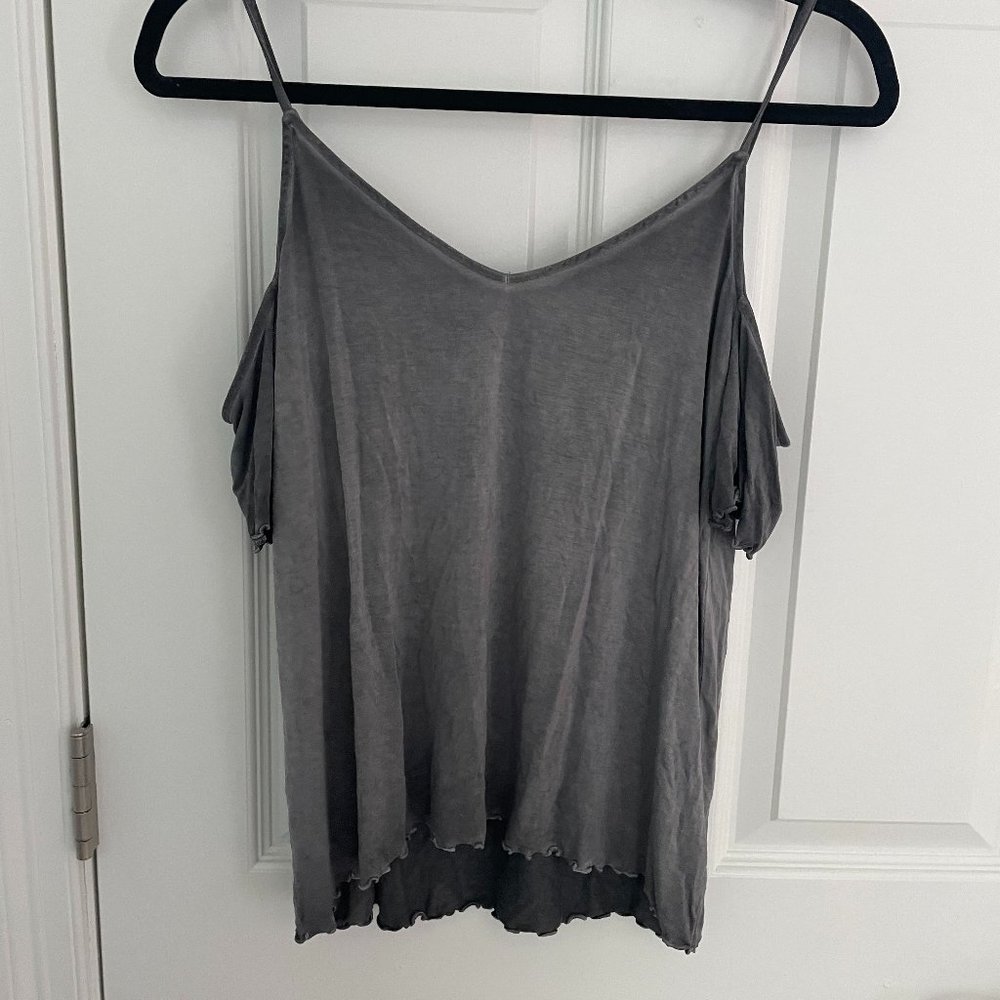 AE Soft & Sexy Tank with Off the Shoulder Sleeves